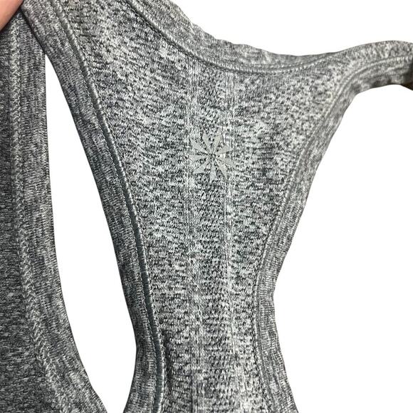 Athleta Gray Fastest Track Ruched Tank Top Size Small - Picture 4 of 4